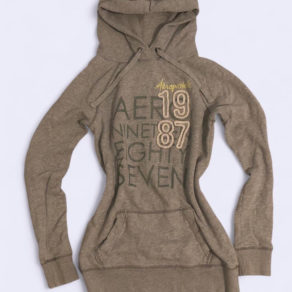 Aeropostale Women's Gray Hoodie